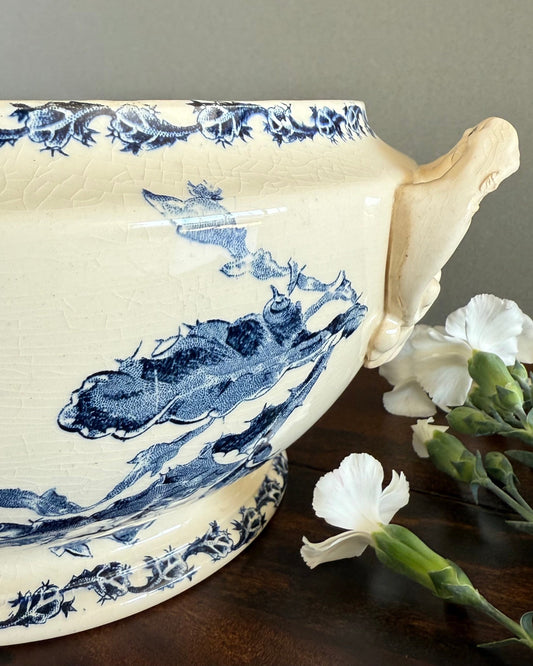 Blue Iris Tureen