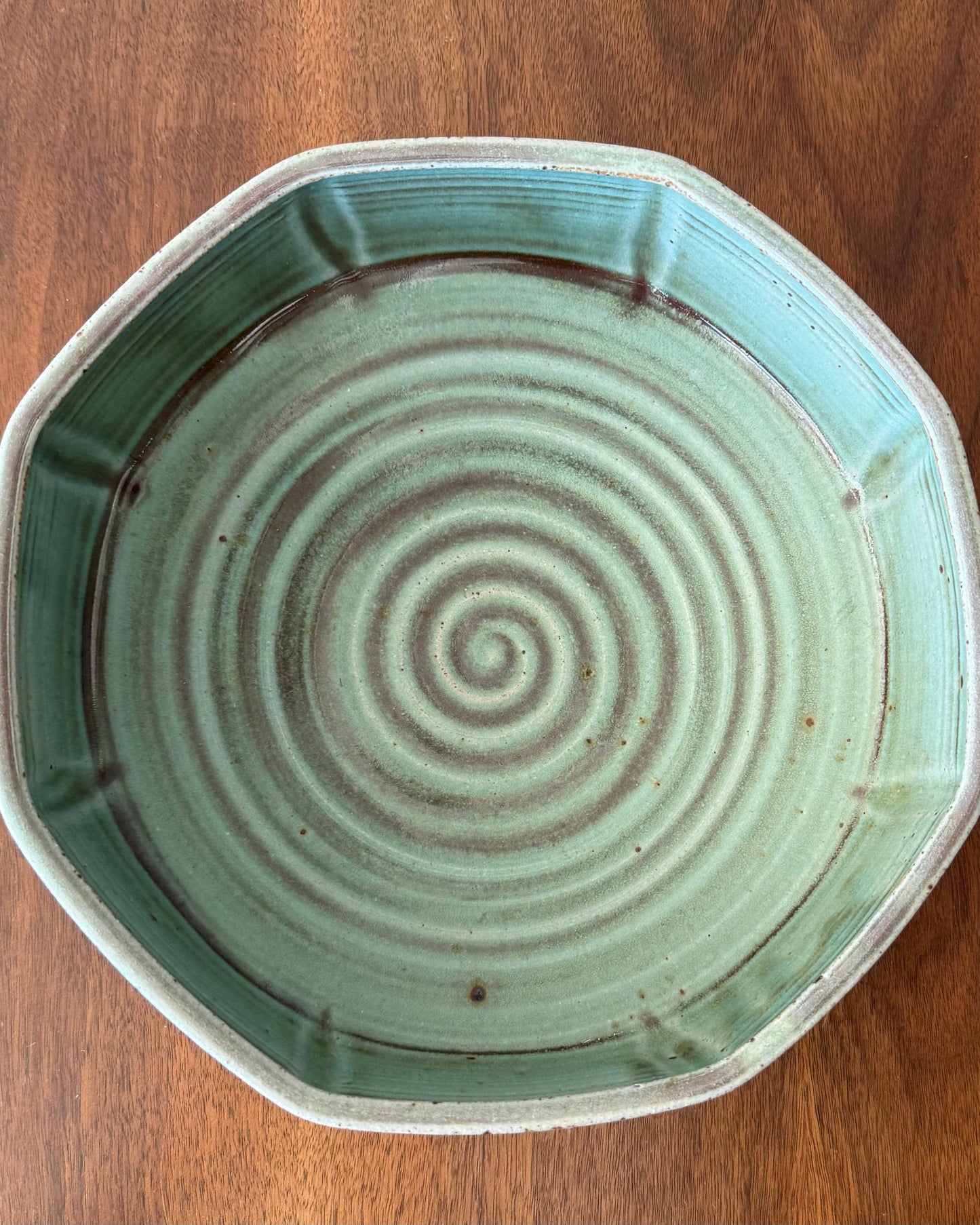 Green Ceramic Bowl