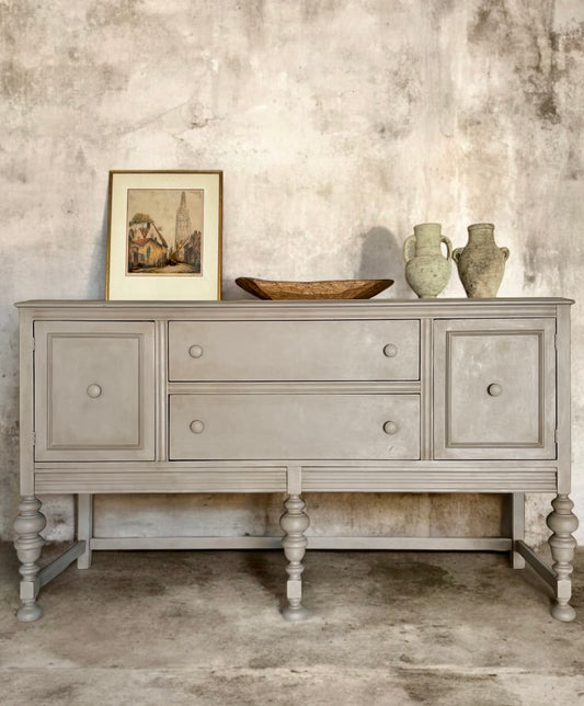 1920s Antique Jacobean Sideboard