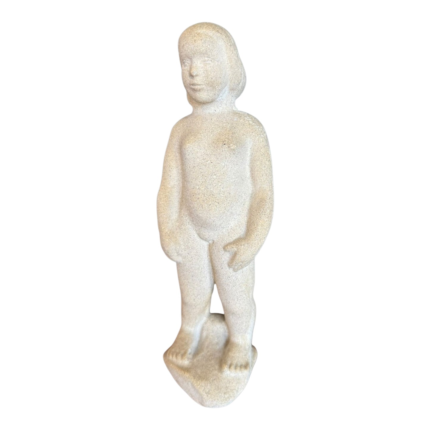Stone Girl Figurine