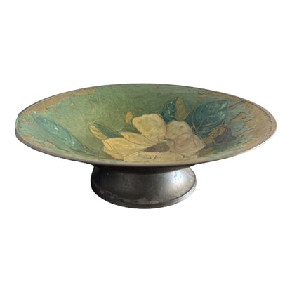 Magnolia Brass Plate