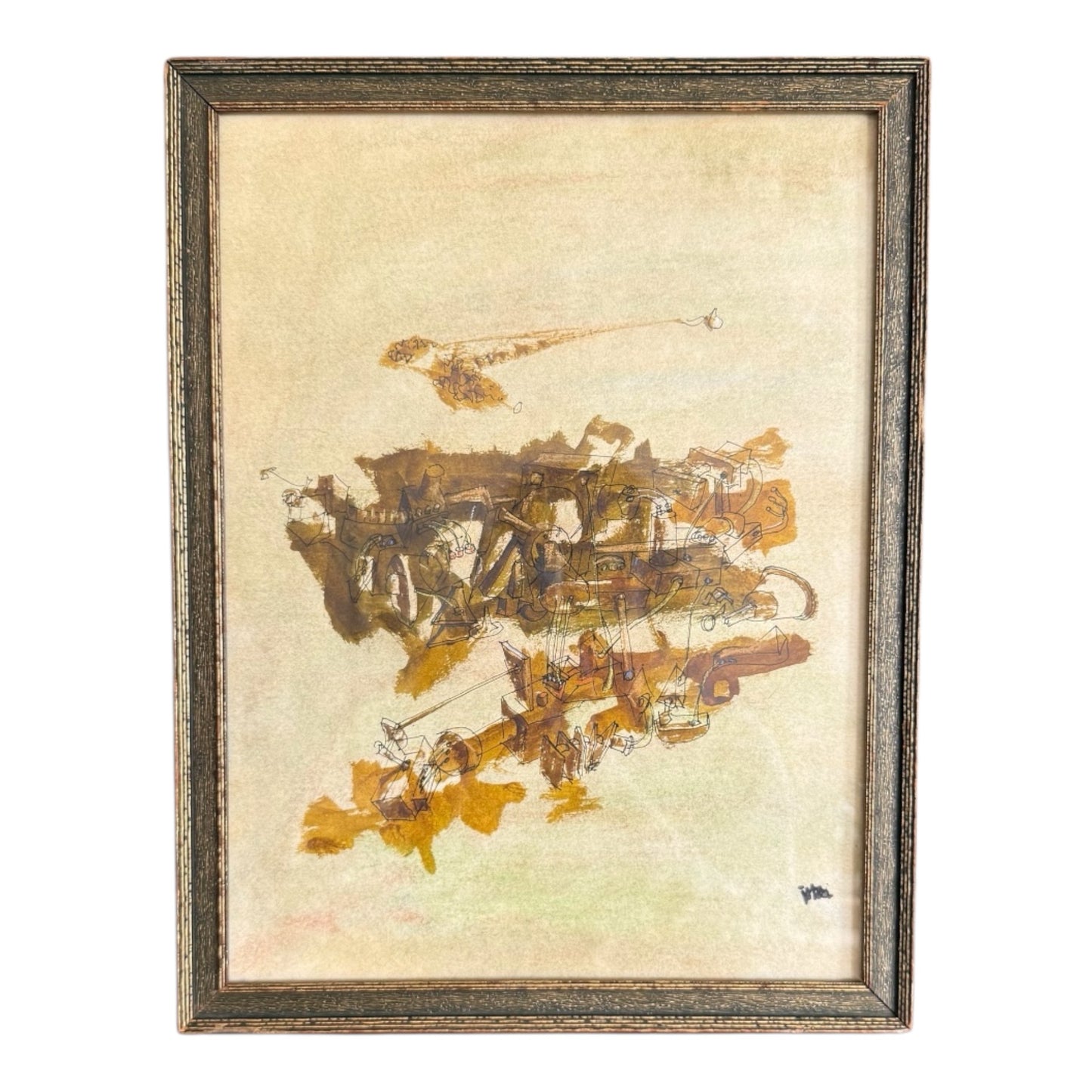 Abstract Ink Drawing