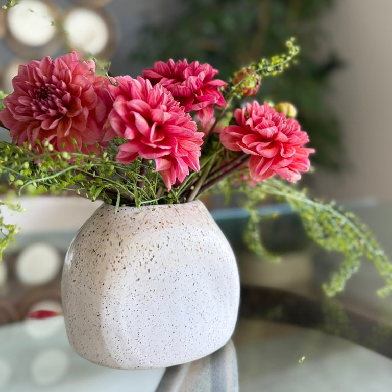 White Ceramic Vase
