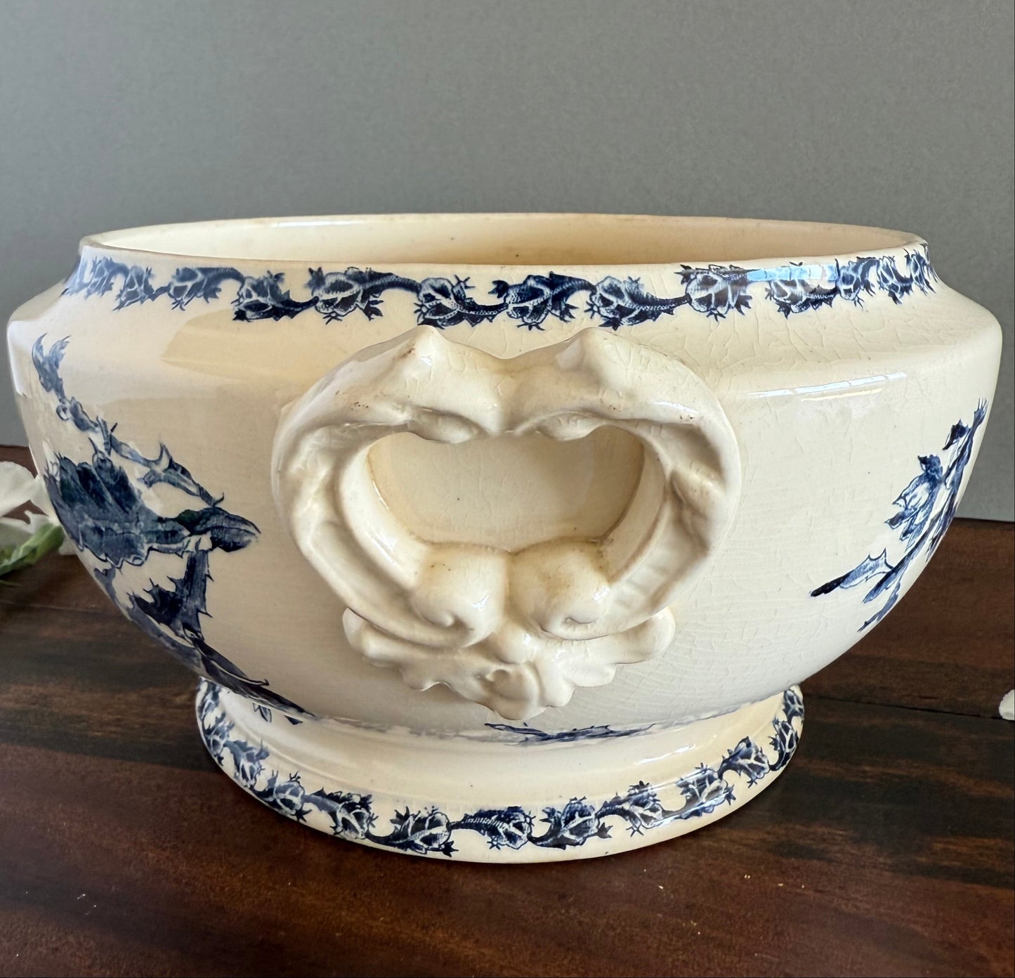 Blue Iris Tureen