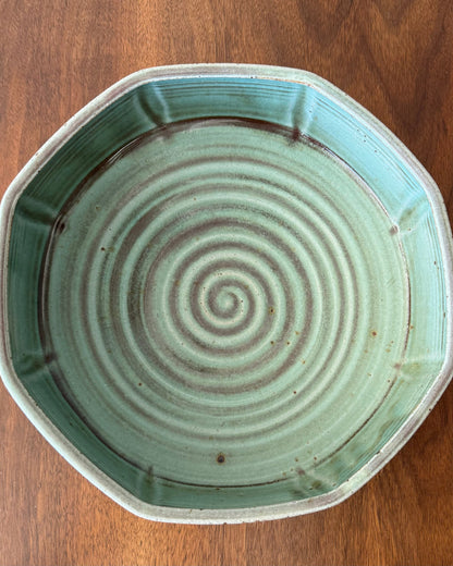 Green Ceramic Bowl