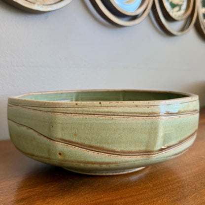 Green Ceramic Bowl