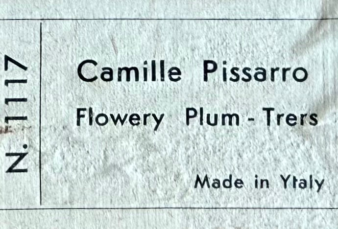 Flowery Plum Tree Art