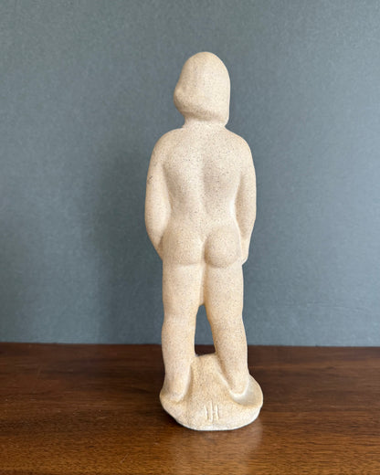 Stone Girl Figurine