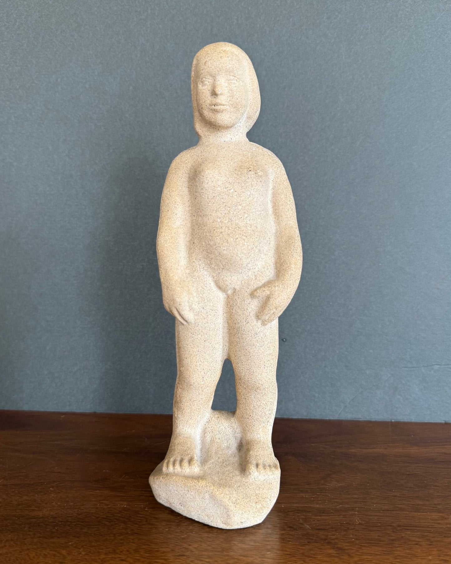 Stone Girl Figurine