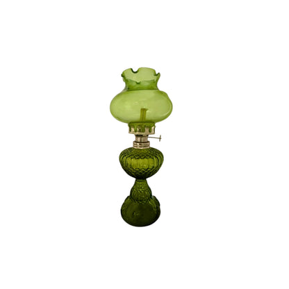 Emerald Green Oil Lamp