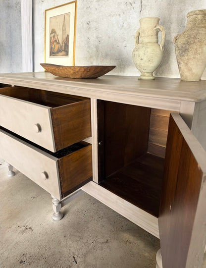 1920s Antique Jacobean Sideboard