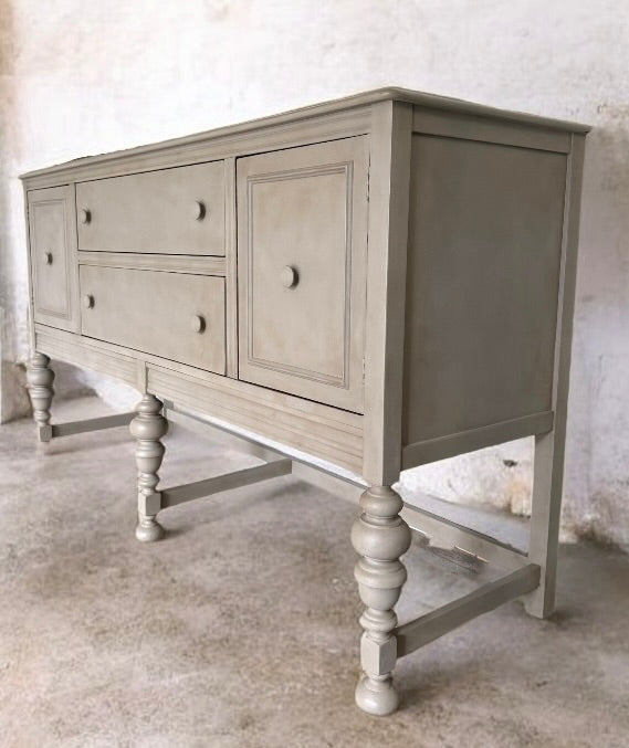 1920s Antique Jacobean Sideboard