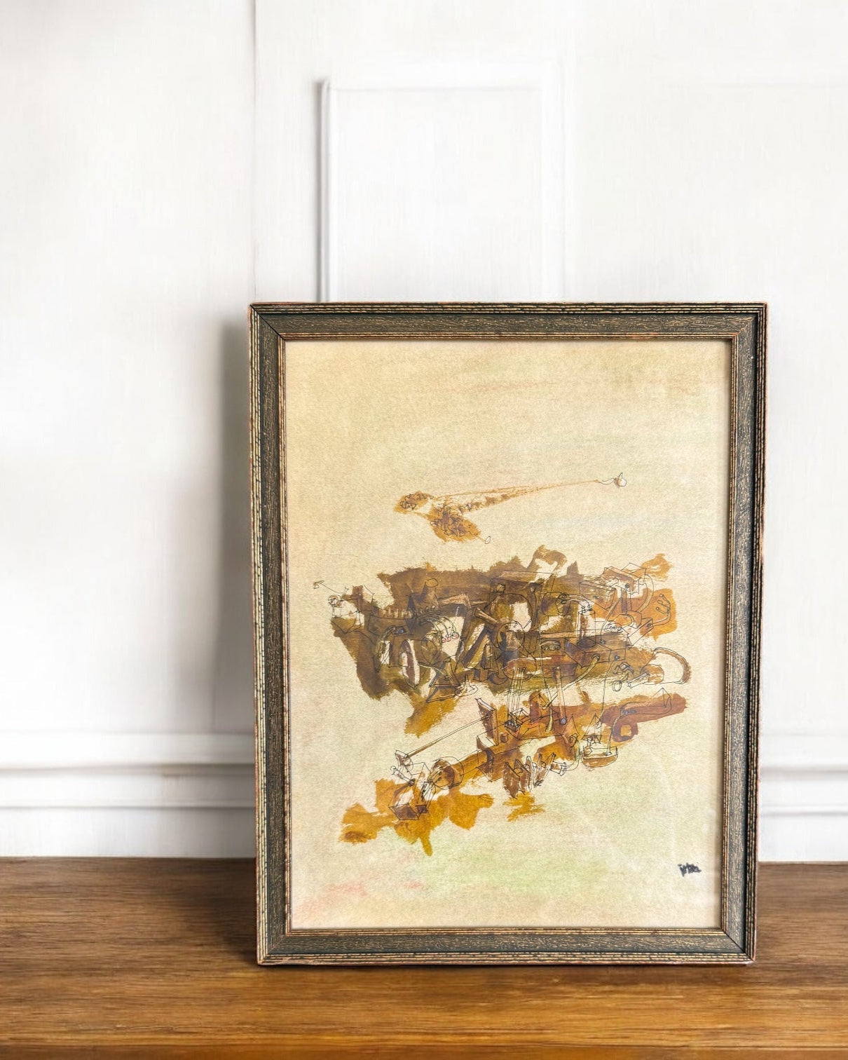 Abstract Ink Drawing