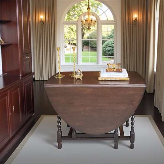 Barley Twist Gateleg Table