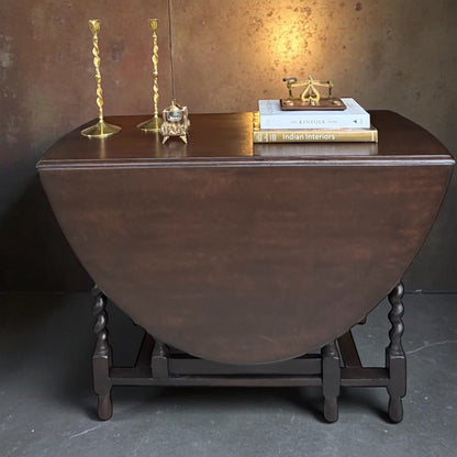 Barley Twist Gateleg Table