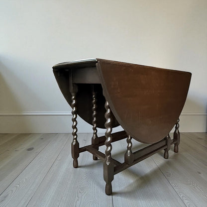 Barley Twist Gateleg Table