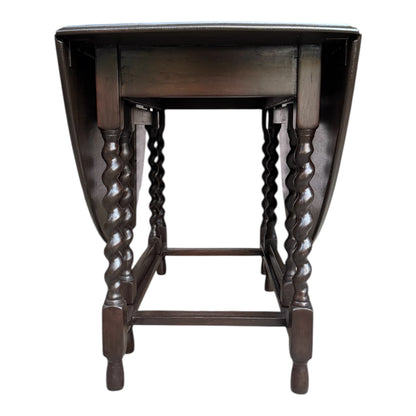 Barley Twist Gateleg Table